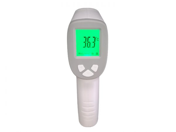 clinical thermometer white background